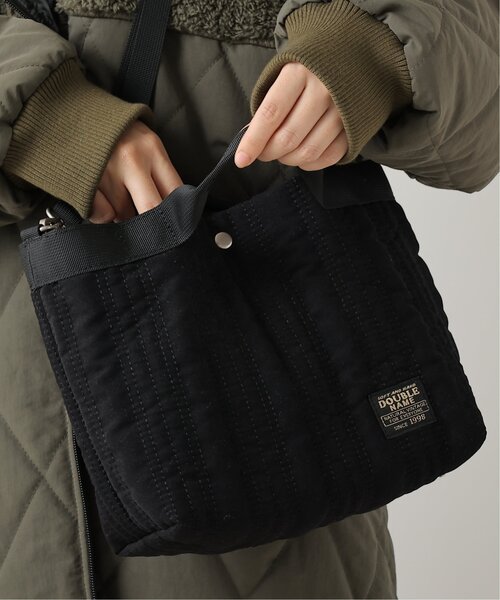 DOUBLE NAME（ダブルネーム）の「ストライプキルティングBAG（ショルダーバッグ・レディース・ブラック/パープル/カーキ・FREE）」の7枚目の写真