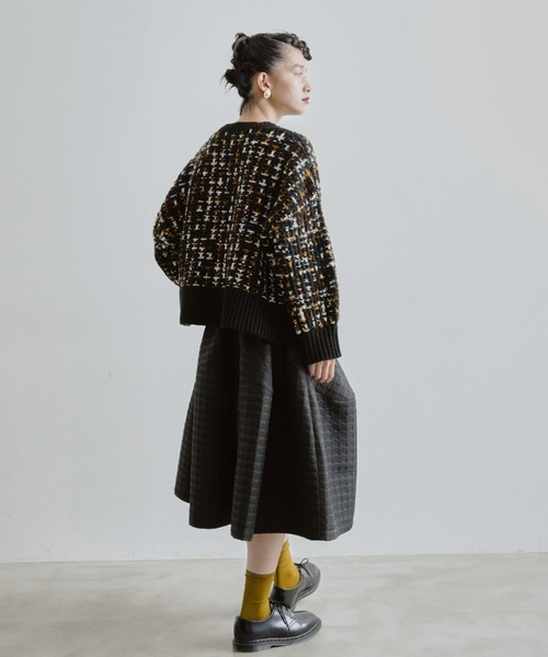 manana suerte（マニャーナスエルテ）の「ツイードニット（ニット