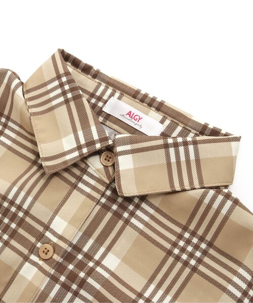 algy（アルジー）の「/ボウタイブラウス（シャツ/ブラウス・キッズ・オフホワイト/ベージュ・SMALL/X-SMALL/MEDIUM/XX-SMALL）」の15枚目の写真