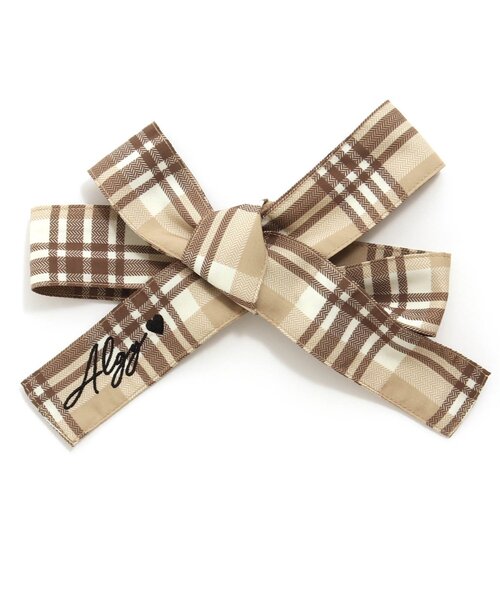 algy（アルジー）の「/ボウタイブラウス（シャツ/ブラウス・キッズ・オフホワイト/ベージュ・SMALL/X-SMALL/MEDIUM/XX-SMALL）」の4枚目の写真