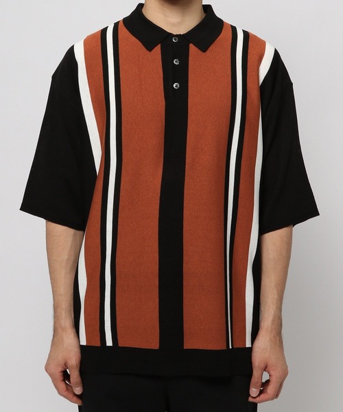 niko and...(ニコアンド)の「半袖ニット(ニット/セーター・メンズ・ブラウン・MEDIUM)」の13枚目の写真