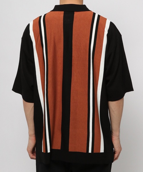 niko and...(ニコアンド)の「半袖ニット(ニット/セーター・メンズ・ブラウン・MEDIUM)」の5枚目の写真