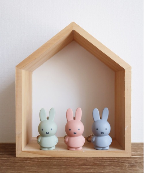 Miffy（ ミッフィー）の「Miffy Keychain  ミッフィー キーホルダー（キーホルダー・レディース・イエロー/ブルー/オレンジ/ブルー系/グリーン系/ピンク系/アイボリー・フリー）」の8枚目の写真
