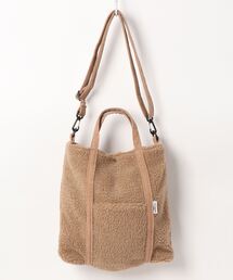 Samansa Mos2 blue | ボア2WAYショルダーバッグ(ショルダーバッグ)