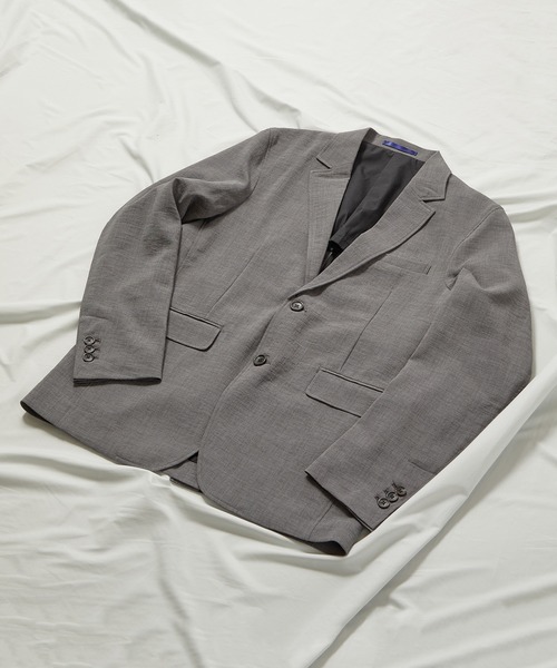 UNION STATION（ユニオンステーション）の「【セットアップ対応】【AIR LIGHT -Rugged version-】シングルジャケット（テーラードジャケット・メンズ・ネイビー/グレイッシュベージュ/ライトグレー・LL/S/M/L）」の17枚目の写真