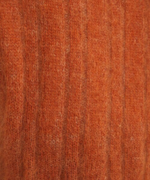 CITY TOKYO(シティトウキョウ)の「モヘアウールタートルニットベスト(ベスト・レディース・オレンジ/ブルー・FREE)」の6枚目の写真
