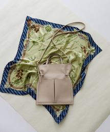 LOWELL things | ●New twins/レザーダブルポケットショルダーBAG(トートバッグ)