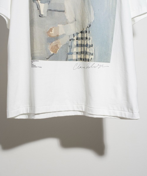 JANESMITH(ジェーンスミス)の「JANESMITH ジェーンスミス / PICKING T-SHIRT グラフィックプリントビッグシルエットTシャツ / 22SCT-#330S(Tシャツ/カットソー・レディース・ホワイト・SMALL/MEDIUM/LARGE/X-LARGE)」の10枚目の写真