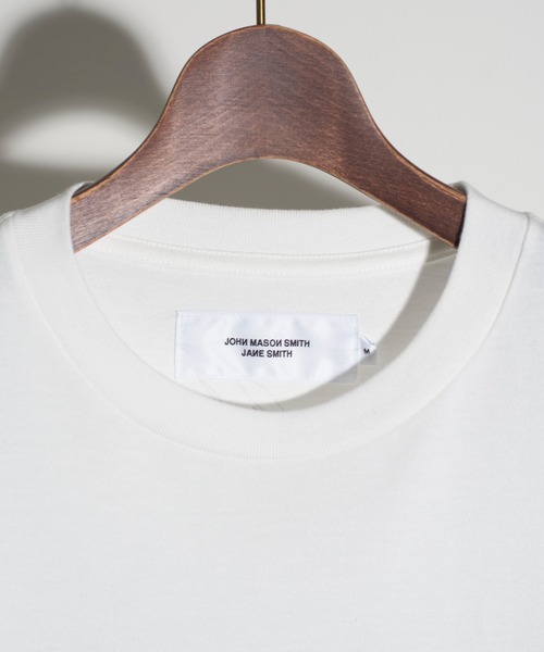 JANESMITH(ジェーンスミス)の「JANESMITH ジェーンスミス / PICKING T-SHIRT グラフィックプリントビッグシルエットTシャツ / 22SCT-#330S(Tシャツ/カットソー・レディース・ホワイト・SMALL/MEDIUM/LARGE/X-LARGE)」の8枚目の写真