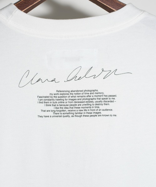 JANESMITH(ジェーンスミス)の「JANESMITH ジェーンスミス / PICKING T-SHIRT グラフィックプリントビッグシルエットTシャツ / 22SCT-#330S(Tシャツ/カットソー・レディース・ホワイト・SMALL/MEDIUM/LARGE/X-LARGE)」の7枚目の写真