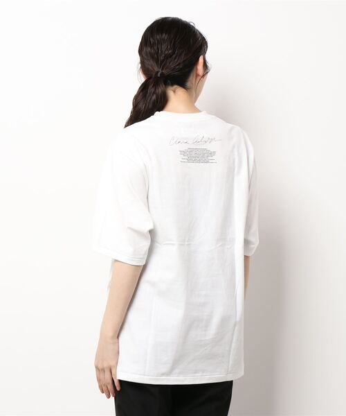 JANESMITH(ジェーンスミス)の「JANESMITH ジェーンスミス / PICKING T-SHIRT グラフィックプリントビッグシルエットTシャツ / 22SCT-#330S(Tシャツ/カットソー・レディース・ホワイト・SMALL/MEDIUM/LARGE/X-LARGE)」の15枚目の写真