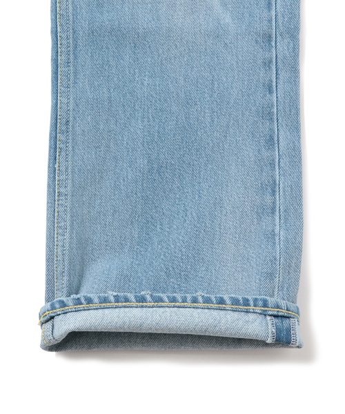 BEAMS(ビームス)の「BEAMS / S/L シューカット ダメージ デニムパンツ(デニムパンツ・メンズ・サックスブルー・LARGE/MEDIUM/SMALL)」の8枚目の写真