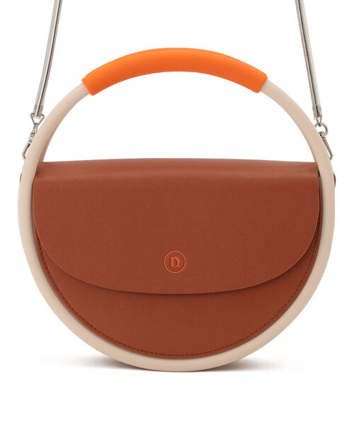 NaNa-NaNa（ナナナナ）の「nana-nana/ナナナナ/HOOP (RECYCLED LEATHER)（ショルダーバッグ・レディース・ブラック/アイボリー/キャメル・FREE）」の14枚目の写真