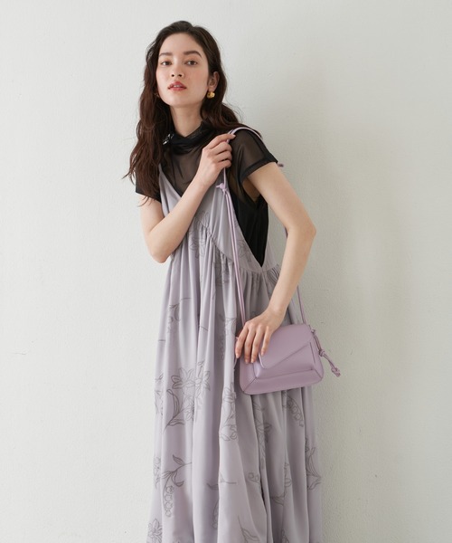 セール】鈴蘭×百合刺繍キャミワンピース（ワンピース）｜LA