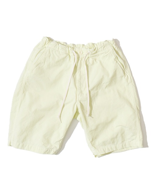 orSlow（オアスロウ）の「orSlow/オアスロウ NEW YORKER SHORTS ニューヨーカーショーツ ハーフパンツ 半ズボン リップストップナイロン（カーゴパンツ・メンズ・ペールイエロー/ベージュ/ダークネイビー/ブラック・4/3/2/1）」の4枚目の写真