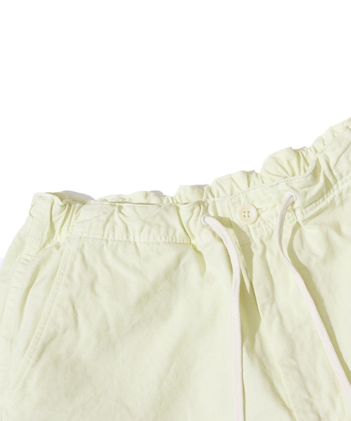 orSlow（オアスロウ）の「orSlow/オアスロウ NEW YORKER SHORTS ニューヨーカーショーツ ハーフパンツ 半ズボン リップストップナイロン（カーゴパンツ・メンズ・ペールイエロー/ベージュ/ダークネイビー/ブラック・4/3/2/1）」の21枚目の写真