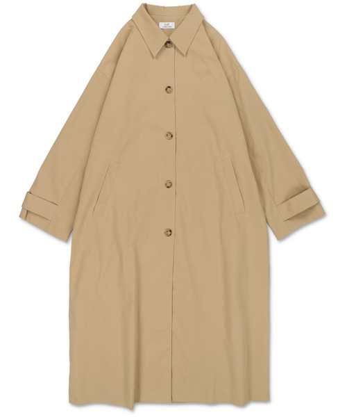 Lull(ルル)の「【Lull / ルル】2wayステンカラーロングコート(ステンカラーコート・レディース・ブラック/ブルー/オリーブ/ベージュ・ONESIZE)」の13枚目の写真