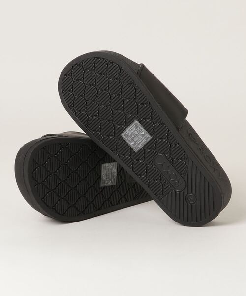 ROXY（ロキシー）の「ROXY/ロキシー SLIPPY TWINKLE OVERPLUS/スリッピー トゥインクル オーバープラス 超厚底 スライド スポーツ サンダル  RSD221500（サンダル・レディース・ホワイト/ブラック・S/M/L）」の4枚目の写真