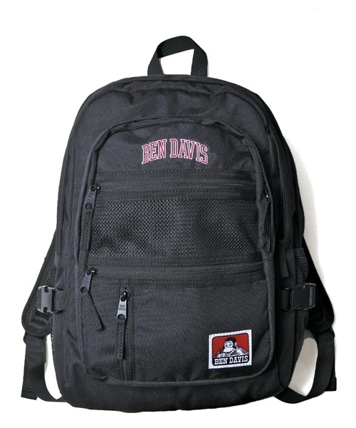 BEN DAVIS(ベンデイビス)の「〈BEN DAVIS〉MESH XL PACK CL 約32L(バックパック/リュック・レディース・ブラック×パープル/ブラック×グリーン/ブラック×ブルー/ブラック×レッド/ブラック×ホワイト・FREE)」の3枚目の写真