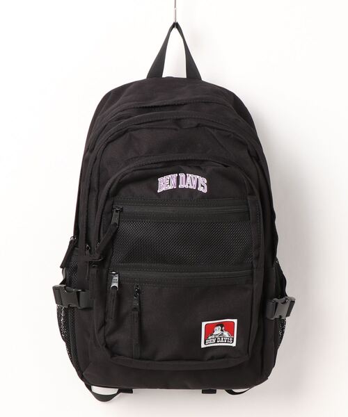 BEN DAVIS(ベンデイビス)の「〈BEN DAVIS〉MESH XL PACK CL 約32L(バックパック/リュック・レディース・ブラック×パープル/ブラック×グリーン/ブラック×ブルー/ブラック×レッド/ブラック×ホワイト・FREE)」の14枚目の写真