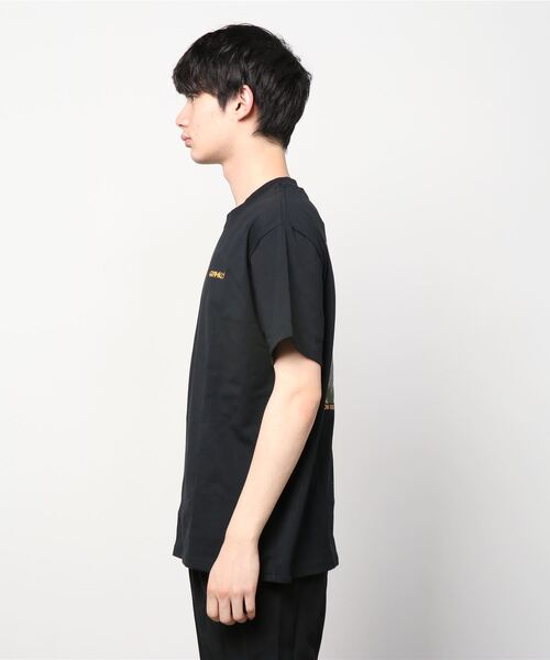 Gramicci(グラミチ)の「GRAMICCI/グラミチ アウトドア ドーンウォールTシャツ/バックプリントTシャツ G2SU-T010(Tシャツ/カットソー・メンズ・ブラック/レッド/ホワイト・M/L/XL/XXL)」の4枚目の写真