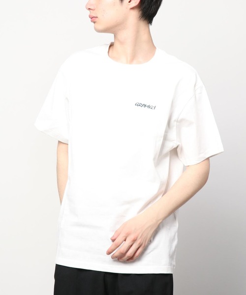 Gramicci(グラミチ)の「GRAMICCI/グラミチ アウトドア ドーンウォールTシャツ/バックプリントTシャツ G2SU-T010(Tシャツ/カットソー・メンズ・ブラック/レッド/ホワイト・M/L/XL/XXL)」の14枚目の写真