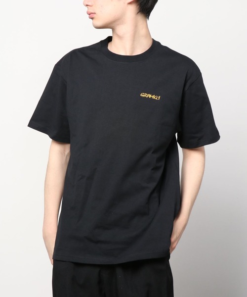 Gramicci(グラミチ)の「GRAMICCI/グラミチ アウトドア ドーンウォールTシャツ/バックプリントTシャツ G2SU-T010(Tシャツ/カットソー・メンズ・ブラック/レッド/ホワイト・M/L/XL/XXL)」の10枚目の写真