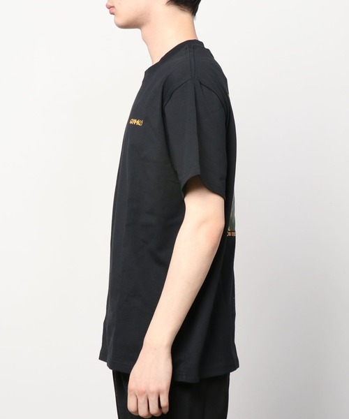 Gramicci(グラミチ)の「GRAMICCI/グラミチ アウトドア ドーンウォールTシャツ/バックプリントTシャツ G2SU-T010(Tシャツ/カットソー・メンズ・ブラック/レッド/ホワイト・M/L/XL/XXL)」の9枚目の写真