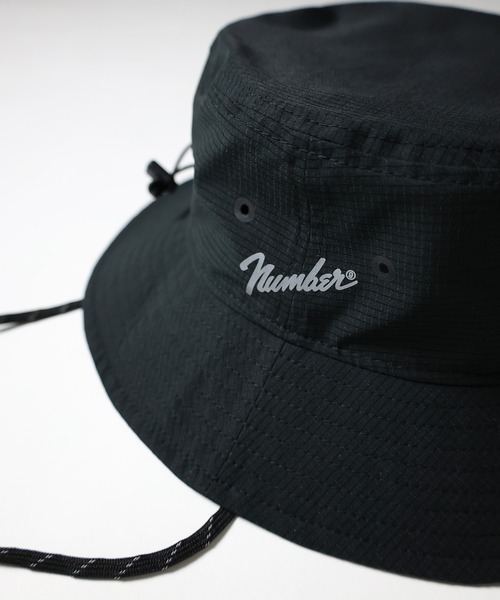 NUMBER (N)INE（ナンバーナイン）の「Adventure Light_Cool Dots number⑨（ハット・メンズ・ブラック・FREE）」の3枚目の写真