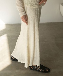marjour | CREPE LONG SKIRT(スカート)