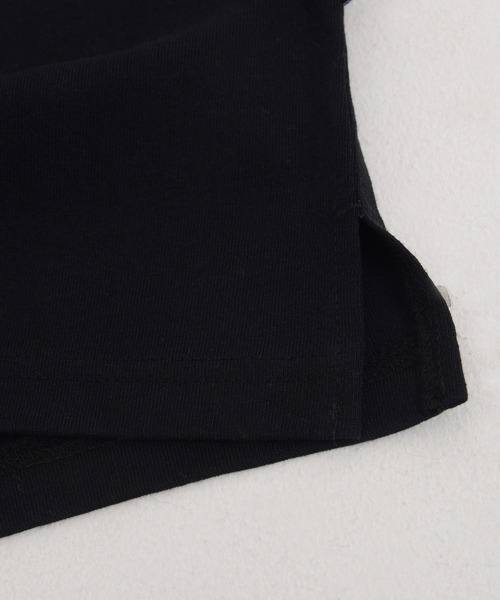 KANGOL（カンゴール）の「別注 WEB限定 KANGOL/カンゴール ワンポイント ブランド ロゴ刺繍 ビックシルエット ドロップショルダー 綿100% 半袖 Tシャツ（Tシャツ/カットソー・メンズ・ブルー/グリーン/ベージュ/ブラック/ブラック系その他/ホワイト系その他/ブルー系その他・LL/M/L/3L/4L/5L/XL）」の18枚目の写真