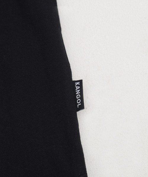 KANGOL（カンゴール）の「別注 WEB限定 KANGOL/カンゴール ワンポイント ブランド ロゴ刺繍 ビックシルエット ドロップショルダー 綿100% 半袖 Tシャツ（Tシャツ/カットソー・メンズ・ブルー/グリーン/ベージュ/ブラック/ブラック系その他/ホワイト系その他/ブルー系その他・LL/M/L/3L/4L/5L/XL）」の17枚目の写真