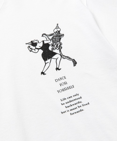 rehacer(レアセル)の「rehacer : Dancism HW Wide T / ダンシズム ヘビーウェイト ワイド Tシャツ(Tシャツ/カットソー・メンズ・ホワイト/ブラック/ベージュ/ネイビー・MEDIUM/X-LARGE/LARGE)」の15枚目の写真