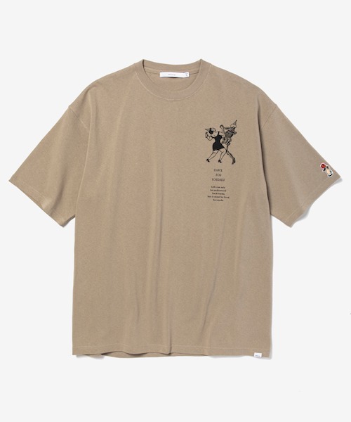 rehacer(レアセル)の「rehacer : Dancism HW Wide T / ダンシズム ヘビーウェイト ワイド Tシャツ(Tシャツ/カットソー・メンズ・ホワイト/ブラック/ベージュ/ネイビー・MEDIUM/X-LARGE/LARGE)」の18枚目の写真