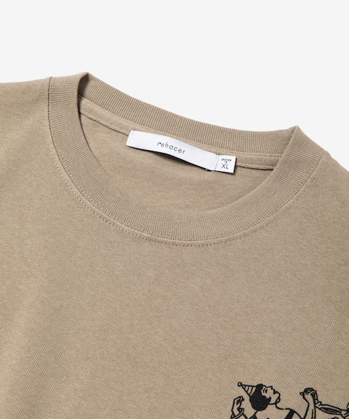rehacer(レアセル)の「rehacer : Dancism HW Wide T / ダンシズム ヘビーウェイト ワイド Tシャツ(Tシャツ/カットソー・メンズ・ホワイト/ブラック/ベージュ/ネイビー・MEDIUM/X-LARGE/LARGE)」の20枚目の写真