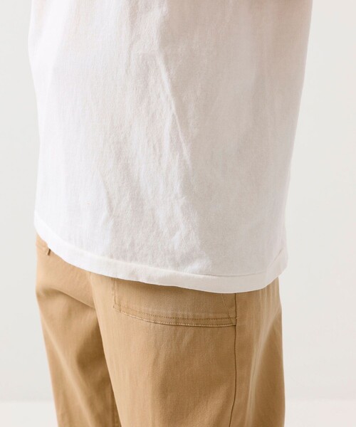 FREAK'S STORE（フリークスストア）の「Burger Chef リンガーT-shirt/バーガーシェフリンガーTシャツ（Tシャツ/カットソー・レディース・ネイビー/レッド・ﾌﾘ-）」の17枚目の写真