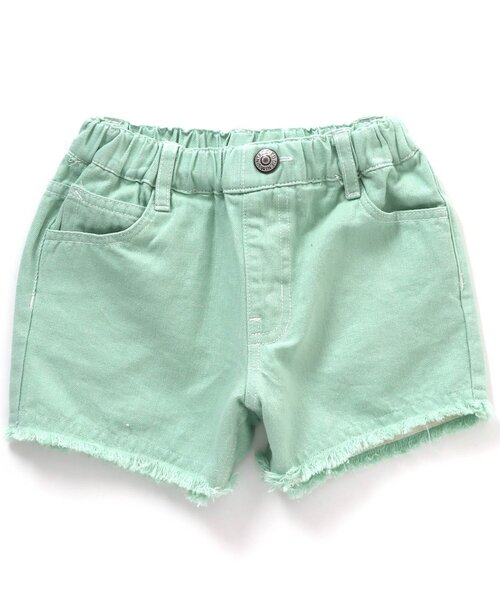 F.O.KIDS（エフオーキッズ）の「フリンジショートパンツ（その他パンツ・キッズ・ブルー/ピンク/ミント/サックスブルー・80/140/120/130/110/100/90）」の2枚目の写真