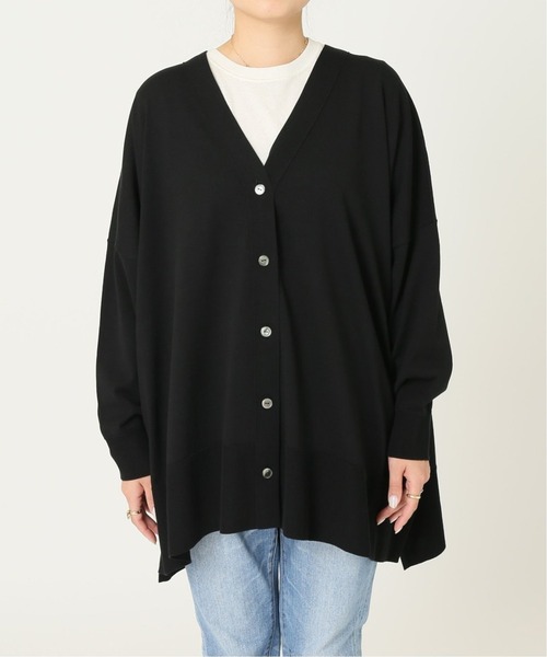 JOURNAL STANDARD（ジャーナルスタンダード）の「■■《追加2》ハイツイストコットンポンチョカーディガン（カーディガン/ボレロ・レディース・ブラック/グレー/ブルー/グリーン・FREE）」の14枚目の写真