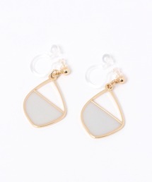 ハーフカラーノンホールピアス / 266322