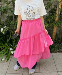 byYOUANCE | アシメフリルロングスカート(スカート)