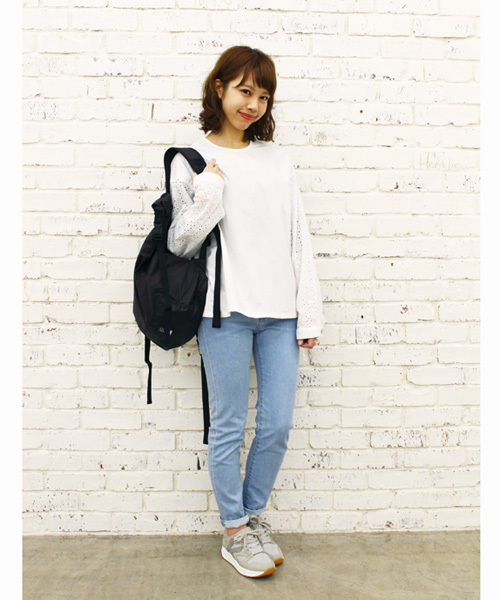 Kastane（カスタネ）の「【Kastane】オリジナルスニーカー（スニーカー・レディース・ライトグレー/カーキ/パープル/ネイビー・38/24/37/23.5cm/36/23/38/37/36）」の12枚目の写真