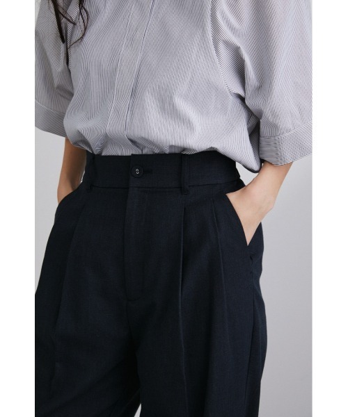 STYLEMIXER(スタイルミキサー)の「リネンツータックパンツ(その他パンツ・レディース・ライトグリーン/ライトベージュ/ダークネイビー・MEDIUM/X-SMALL/SMALL)」の22枚目の写真