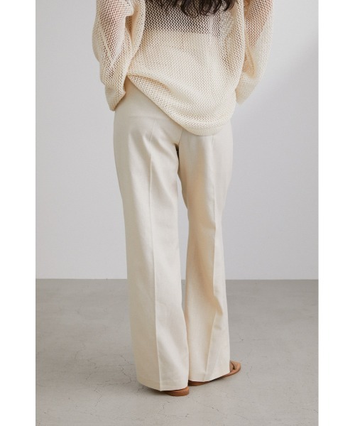 STYLEMIXER(スタイルミキサー)の「リネンツータックパンツ(その他パンツ・レディース・ライトグリーン/ライトベージュ/ダークネイビー・MEDIUM/X-SMALL/SMALL)」の10枚目の写真
