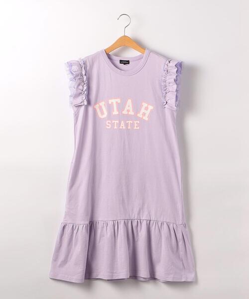 セール Web限定サイズあり Tj カレッジロゴ フリルワンピース 140cm 160cm ワンピース Green Label Relaxing グリーンレーベルリラクシング のファッション通販 Zozotown