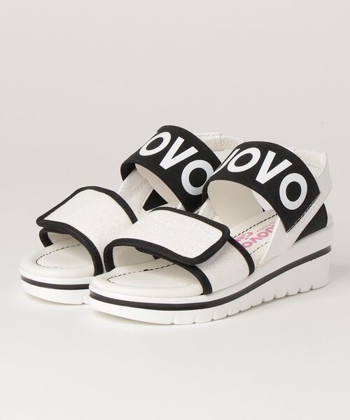 NUOVO(ヌオーヴォ)の「NUOVO ヌオーヴォ VOLG 4.5(19-24) ガールズサンダル N9315J WHITE(サンダル・キッズ・ホワイト・20/19/21/23.0cm/24.0cm/22.0cm)」の1枚目の写真