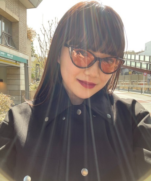 y/m（イム）の「大塚れな×y/m アイウェア（サングラス・レディース・ブラック・FREE）」の2枚目の写真
