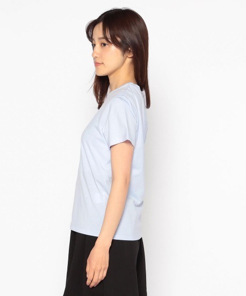 MISCH MASCH（ミッシュマッシュ）の「ロゴプリントＴシャツ（Tシャツ/カットソー・レディース・ホワイト/ライトブルー/ブラック・MEDIUM）」の9枚目の写真