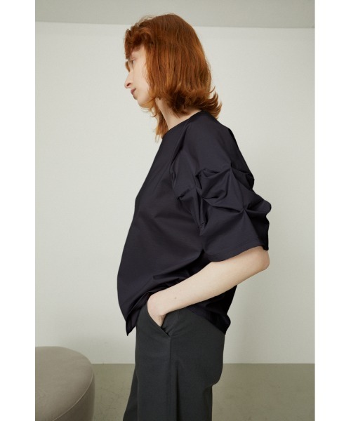 RIM.ARK ♡Sleeve tuck cut tops RIM.ARK | Sleeve tuck cut tops (T-SHIRT(LONG SLEEVE) ) |RIM