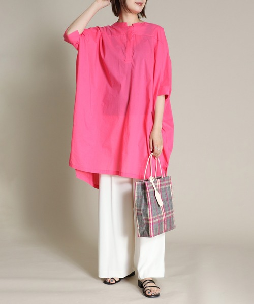 EleSac（エルサック）の「【EleSac / エルサック】ショッピングバッグカゴトート（かごバッグ・レディース・グレー/イエロー・FREE）」の8枚目の写真