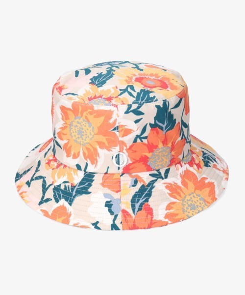 Chapeau d' O(シャポードオー)の「Chapeau d' O Flower PT Bucket(ハット・レディース・オレンジ/ブルー・M/57.5cm)」の3枚目の写真